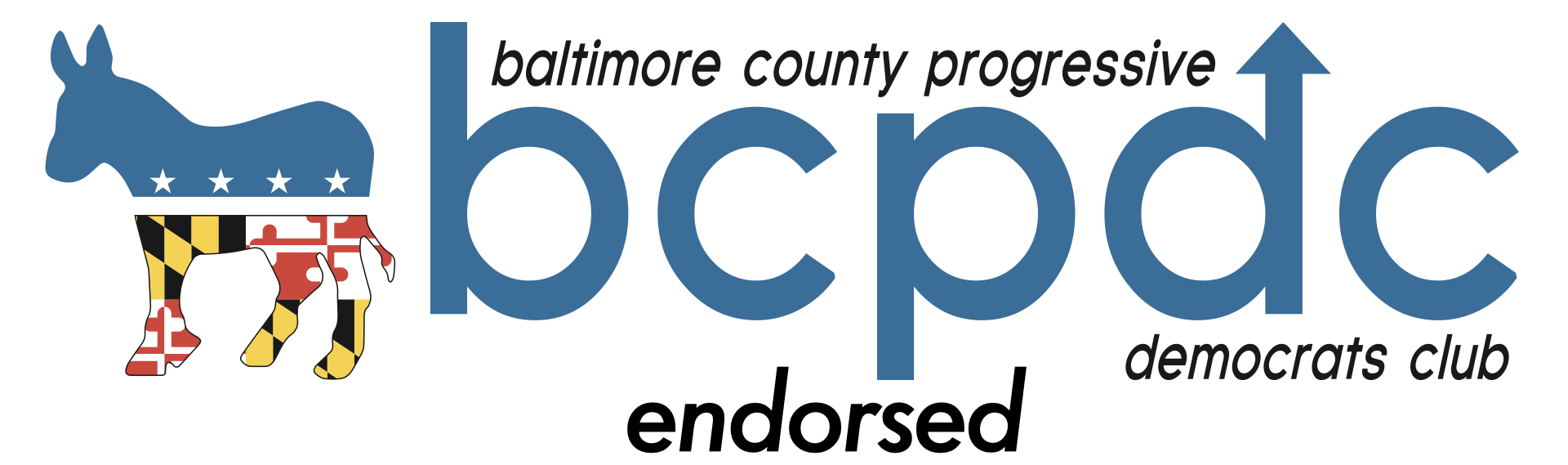 Baltimore County Progressive Democrats Club logo