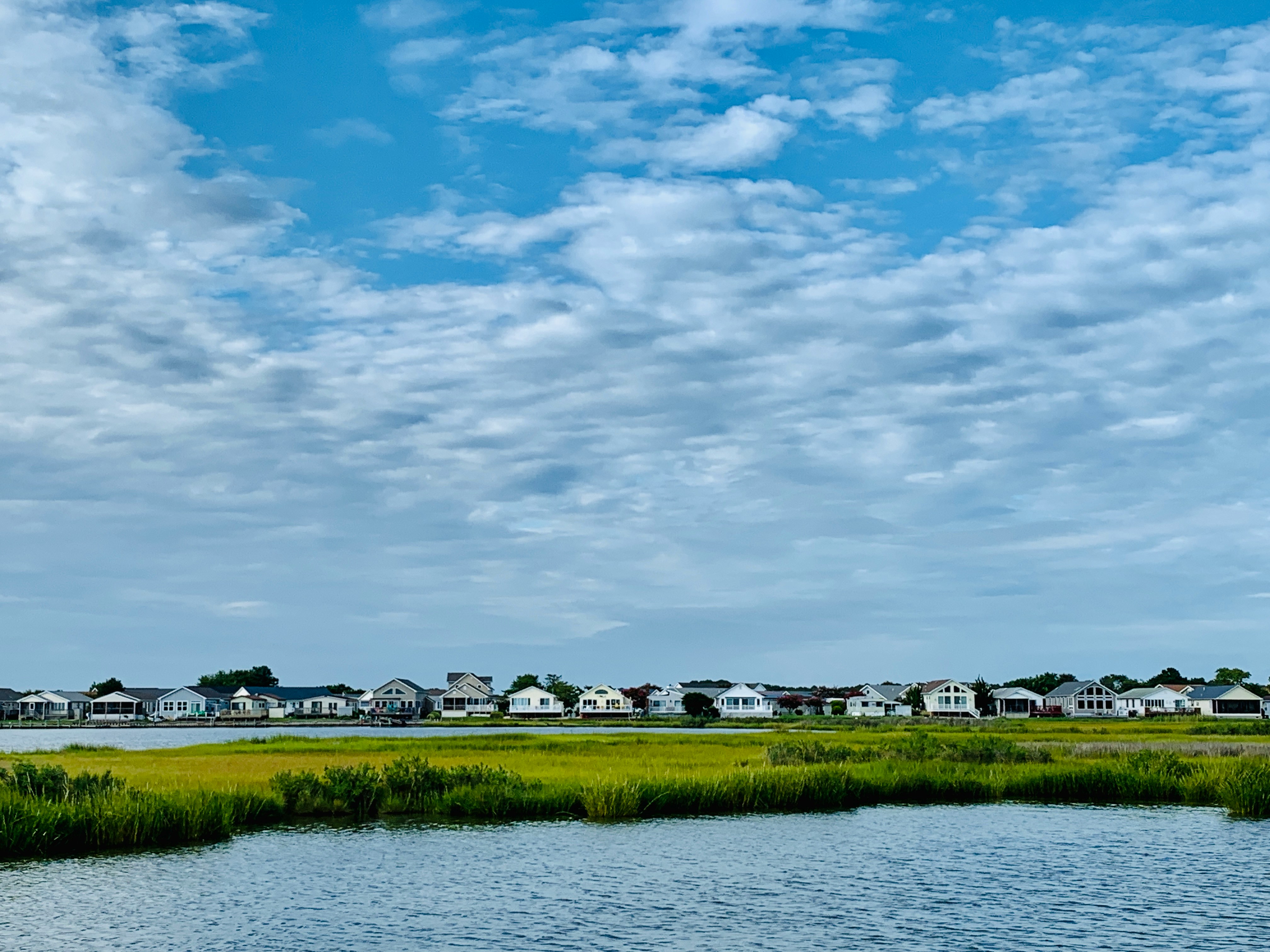 Waterfront homes on the Eastern Shore